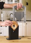 Hoan The Original Bagel Guillotine Universal Slicer  9 25-inch  Silver 