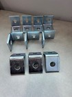 Strut Bracket 2-hole 90-d Steel Angle L Bracket 1-5 8 Strut Channel Lot Of 100