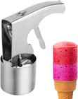 Stainless Steel Ice Cream Scooper With Trigger Release - Big Volume  Old Fash   