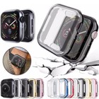 Screen Protector Cover Tpu Case For Apple Watch Series 6 5 4 3 se 38 40 42 44mm