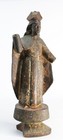 Antique 18th C Wooden Santos Statue  Crowned Virgin Mary From Iloilo Philippines