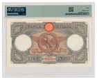 Italy Banknote 100 Lire 19 12 1940  Pmg Au 50