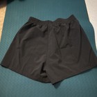 Gymshark Women   s Black Athletic Shorts Xs Woven Polyester Pockets Gym   Training