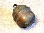 Antique Japanese Bronze Netsuke Bell Edo 19th Century Horse Equipment 2 4 Inch