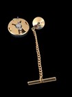 32nd Degree Scottish Mason Goldtone Tie Tack Or Button Cover