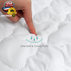 Crib Mattress Protector Sheets Fitted Waterproof Crib Mattress Pad Cover  Noisel