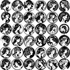 52 Art Nouveau Svg Bundle- Dxf  Eps  Jpg  Png - Instant Download sent By E-mail 