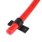 50pcs Efield 1 2-inch Two Hole Mount Pipe Clamps For Pex Pipe  Cpvc  Copper Pipe