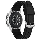 Citizen Cz Smart Pq2 44mm Black Silicone Sport Smartwatch - Mx1011-05x
