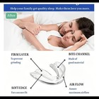 4x Mouth Guard Teeth Grinding Guard Dental Night Guard Custom Fit For Bruxism