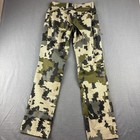 Kuiu Sierra Pants Mens 30x34 Verde Camo Hunting Outdoor Durable Stretch Hiking