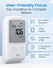 Diabetes Test Kit Blood Sugar Glucose Monitor Meter  Strip Tester Machine