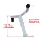 Boat Trailer Winch Stand Adjustable W  Roller - Short Nose  Multiple Height