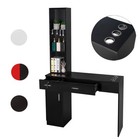 Wall Mount Hair Styling Barber Station Beauty Hair Salon Spa Table Equipment Set