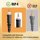 Way Radio Earpiece Headset Headphone Earphone With Ptt Mic For Motorola Walki   