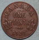 1923 Canada    Key Date   Bronze Small Cent    High Grade   King George V