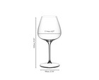 Riedel Grape Set Of Two Stemmed Crystal Pinot Noir  Aperitivo Nebbiolo Glasses 