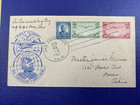 First Flight Trans-pacific To Hong Kong  Apr  21  1937  Fdc  To Dover  Ohio