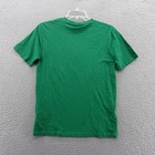 New York Jets Youth Mitchell   Ness Football Throwback Tee Shirt Large Green Nwt