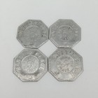 Antique 1940s Harry s Place Good For 5 Cents Advertising Trade Token Set Of 4
