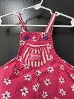 Vintage Oshkosh Baby B gosh Pink Stripe Flowers Bubble Romper  3t  Vestbak Usa