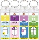 Cruise Luggage Tags Pvc Holders -waterproof-clear Luggage Tag-zip Seal-etag B   