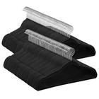 Velvet Non Slip Hangers 50 Pack Slim Flocked Clothes Hangers