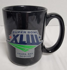 Super Bowl Xliii Mug Tampa Bay 2009 Nfl Black Coffee Cup 02 01 09 Official Licen