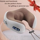 U-shaped Neck Massager Pillow Soothing Heat Deep Tissue Kneading Durable