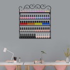 Nail Polish Rack Wall Mounted Display Organizer Holder Stand Metal 5 Tier Sale