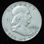 Roll Of Franklin 1 2 Dollars 10  Face 90  Silver 20 Coins