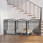 Combinable Pet Playpen Strong Dog Cage Kennel W  Lockable Doors For Camping Yard
