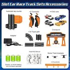 Slot Car Race Track Set Electric Powered Race Track Dual Racing Car Track Set