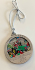 Vintage 2002 John Deere Christmas Ornament In Original Velvet Bag - Vgc
