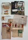 Vtg Cocktail Booklet Lot 18 Liquor Mixology Bar Guide Bacardi Kahlua Pat Obriens