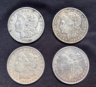 Lot Of Four 1921 Silver Morgan Dollars