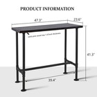 Diy Industrial Design Pipe Dining Table Casual Pub Bar Laptop Table Modern St   