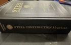 Steel Construction Manual  13th Edition - Leather Bound  By Aisc -good