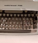 Underwood Five Vintage 60s Touch-master 5 Manual Typewriter Works Made In U s a 