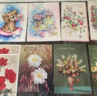Lot Of 28 Vintage Get Well Ephemera Cards Beautiful Scrapbooking Greetings Paper