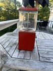 Vintage Northwestern Gumball Machine 1 Cent Morris Illinois Red - No Key