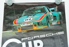 Original Vintage 1977 Porsche Factory Poster - Porsche Cup  77