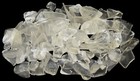 4 Lbs Frosted Ice Decorating Glass Beach Crafts Mosaic Vase Filling Decor Bulk