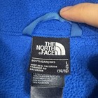 The North Face Fleece Jacket Boy s L 14-16 Denali Full Zip Blue Navy Outdoor
