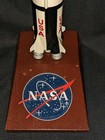Vintage Nasa Apollo Saturn Rocket 22  Wooden Desk Model - Warplanes com
