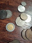 World Coin Lot Of 90  Vintage Danmark Canada Pence Shillings Japan Brazil