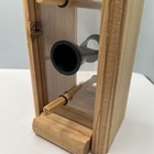 Wooden Hanging Wild Bird Feeder House Garden Feeding Station Yards Outdoor Decor