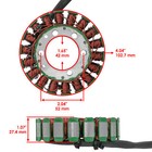Stator Regulator Rectifier And Gasket For Suzuki Vz800 Marauder 800 1997-2004