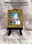 Dollhouse Miniature Framed Print From Original Painting 1 12 Signed Kathy Manuel