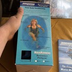 Aquajogger Aquarunners Resistance Footgear Eva Foam Slip-on Blue black Free Dvd